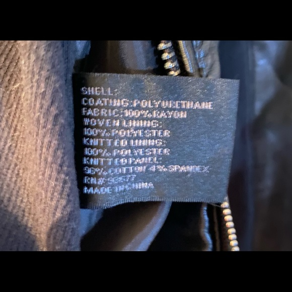 Faux Leather Jacket - Picture 5 of 7